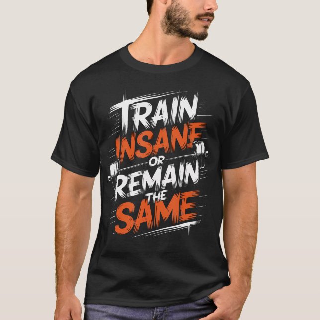 T-shirt Entraînement de musculation pour la forme physique (Devant)