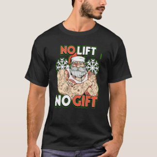 T-shirt Entraînement de Noël pour un Xmas Lifter  3