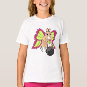 T-shirt Entraînement de résistance aux papillons