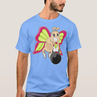 T-shirt Entraînement de résistance aux papillons