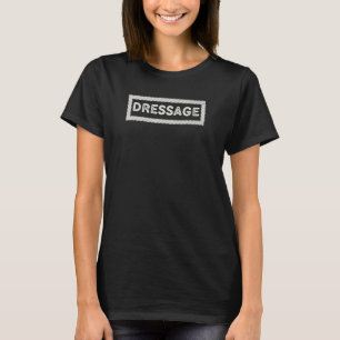 T-shirt Entraînement en détresse pour les femmes Cheval