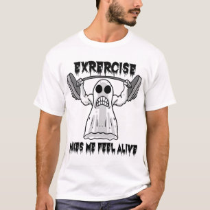 T-shirt Entraînement fantôme de fitness en salle de sport 