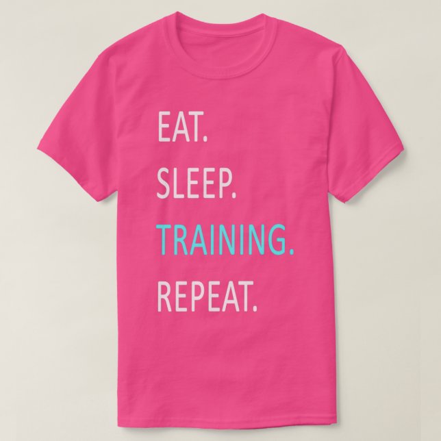 T-shirt entraînement fitness sport sport idée cadeau athlè (Design devant)