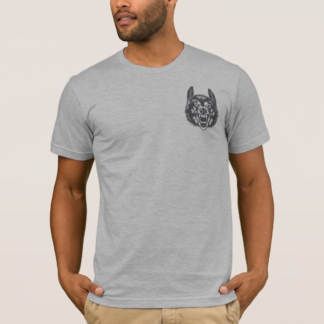 T-shirt Entraînement graphique WOD KILLA Wolf Functional F (Devant)