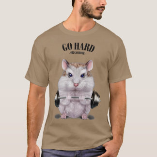 T-shirt Entraînement musculaire Hamster nain Remise en for
