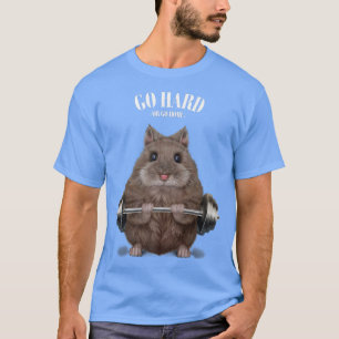 T-shirt Entraînement musculaire Hamster nain Remise en for