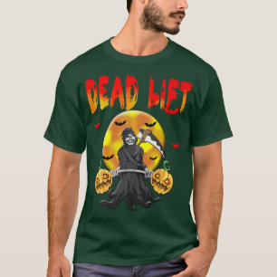 T-shirt Entraînement Sensann Squelette mort Halloween Pese