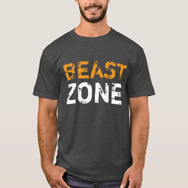 T-SHIRT ENTRAÎNEMENT ZONE BÊTE (Devant)