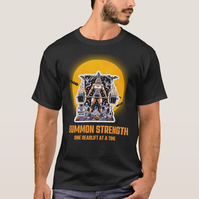 T-shirt Entraînements de cuisine : Résumer la force, un so (Devant)