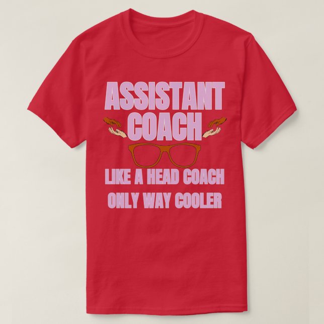T-shirt Entraîneur adjoint 8 (Design devant)