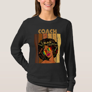 T-shirt Entraîneur Afro-Africaine Américaine Femmes Histoi