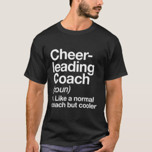 T-shirt Entraîneur Cheerled Entraîneur sportif Définition