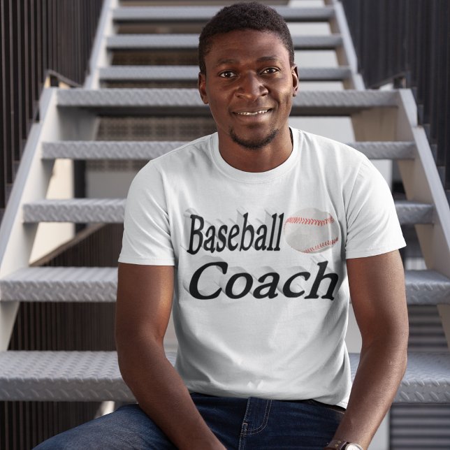 T-shirt Entraîneur de baseball (Créateur téléchargé)