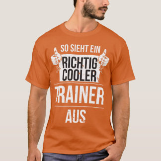 T-shirt Entraîneur de basket-ball drôle Football Coach en