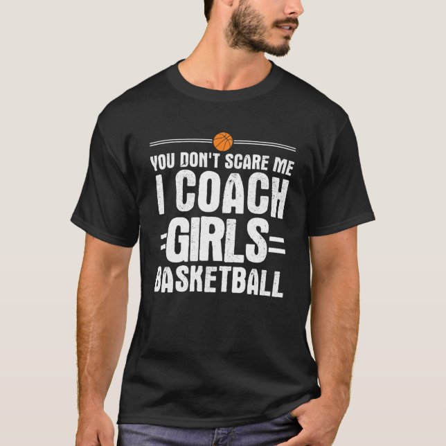T-shirt Entraîneur de basket-ball drôle Hommes Femmes Entr (Devant)