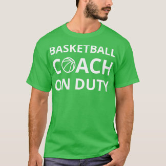 T-shirt Entraîneur de basket-ball en service I