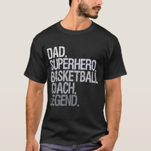 T-shirt Entraîneur de basket papa