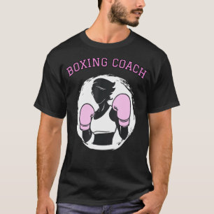 T-shirt Entraîneur de boxe Femme Boxer Femmes Filles Nouve
