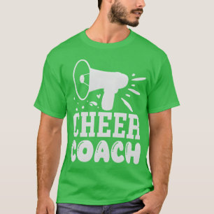 T-shirt Entraîneur de cheerleader Haut-parleur Coaching Sp