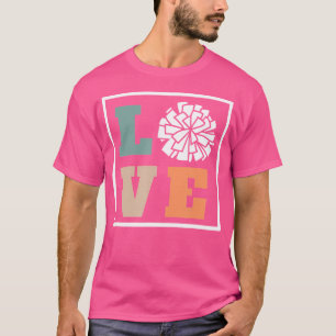 T-shirt Entraîneur de Cheerleading Love Cheer