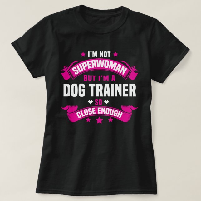 T-shirt Entraîneur de chiens (Design devant)