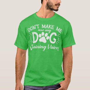 T-shirt Entraîneur de chiens Amoureux de les chiens d'entr