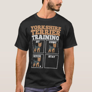 T-shirt Entraîneur de chiens Yorkshire Terrier