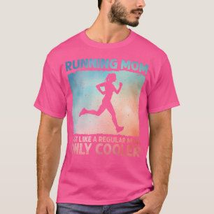T-shirt Entraîneur de course drôle pour femme maman marath