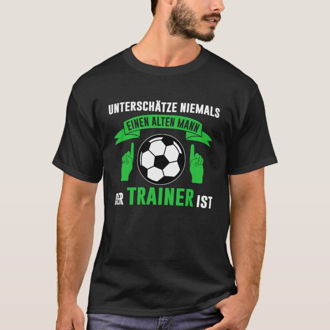 T-shirt Entraîneur de football (Devant)