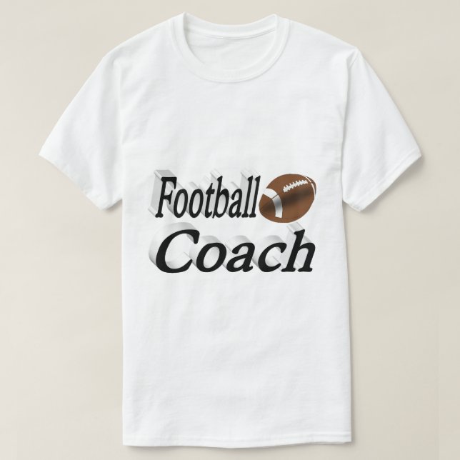 T-shirt Entraîneur de football (Design devant)