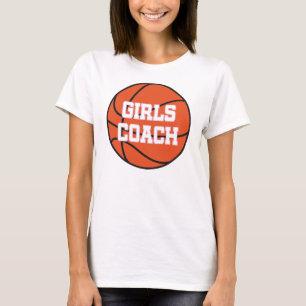 T-shirt Entraîneur de football de filles