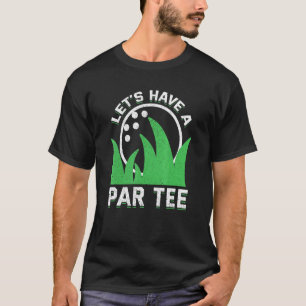 T-shirt Entraîneur de golfeur de golf de golf 4