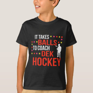 T-shirt Entraîneur de hockey Dek