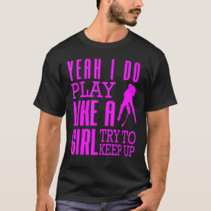 T-shirt Entraîneur de hockey sur glace Joueur de hockey su