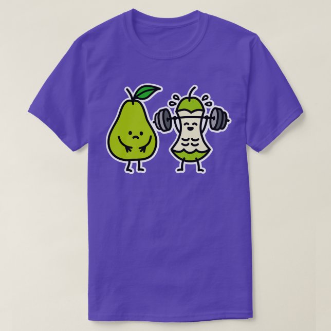 T-shirt Entraîneur de levage de poires (Design devant)