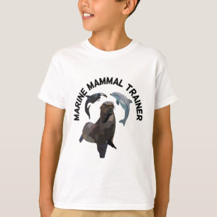 T-shirt Entraîneur de mammifères marins