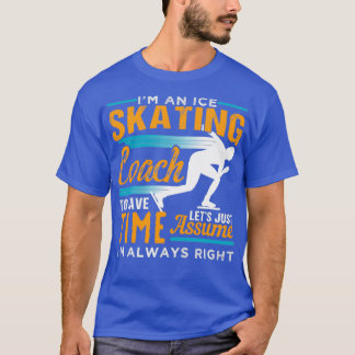 T-SHIRT ENTRAÎNEUR DE PATINAGE À GLACE 1