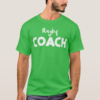 T-shirt Entraîneur de rugby famille de sports