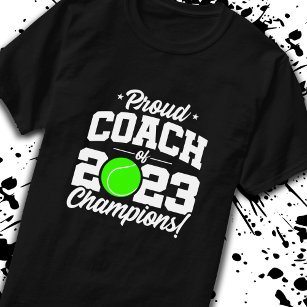 T-shirt Entraîneur de tennis - Champions de tennis 2023 - 