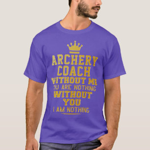 T-shirt Entraîneur de tir à l'arc Parfait cadeau pour mama