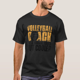 T-shirt Entraîneur De Volleyball Comme Un Entraîneur Norma