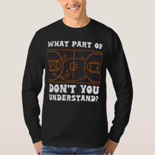 T-shirt Entraîneur Drôle de basket-ball Hommes Entraîneur