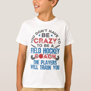 T-shirt Entraîneur drôle de hockey sur gazon (1) 