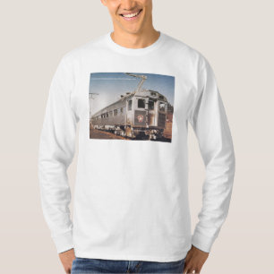 T-shirt Entraîneur électrique de Silverliner de chemin d