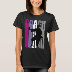 T-shirt Entraîneur Féminin d'Instructeur de Karaté Maître