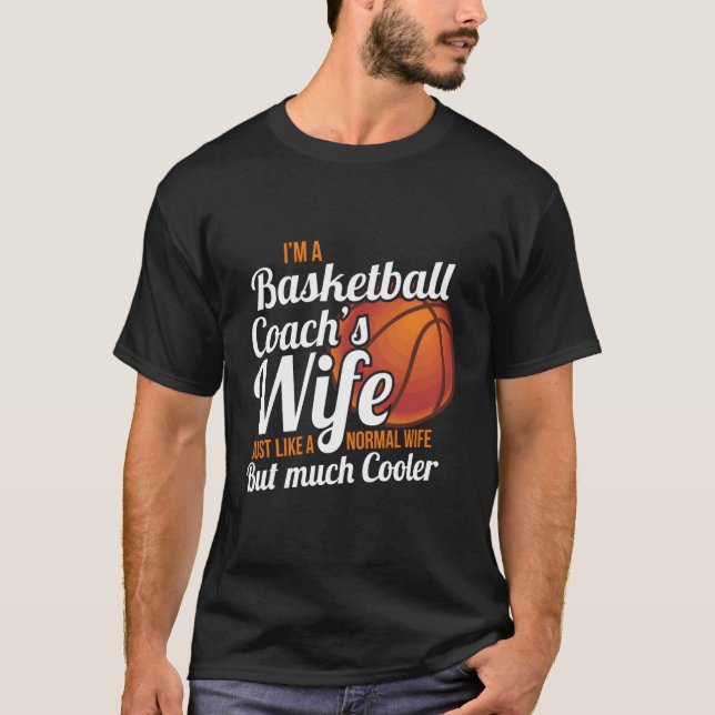 T-shirt Entraîneur Femme Longue Manche Chemise Basketball  (Devant)
