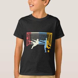T-shirt Entraîneur Joueur de Footbyll de Football Rétro Vi
