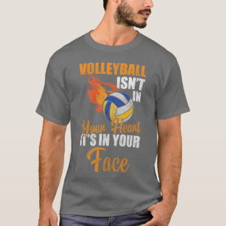 T-shirt Entraîneur Sportif Beach Volleyball fille de famil