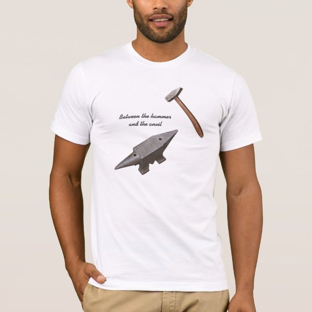 T-shirt Entre le marteau et l'enclume (Devant)