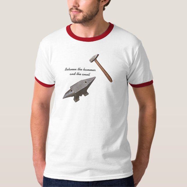 T-shirt Entre le marteau et l'enclume (Devant)